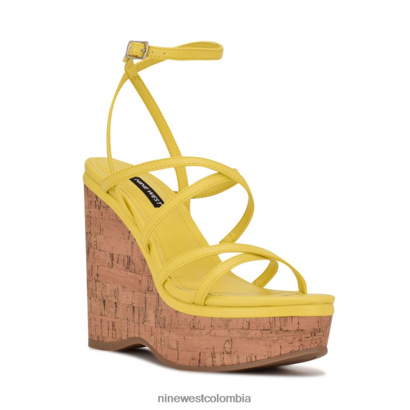 X0LV06845sandalias rachal con cuña Nine West