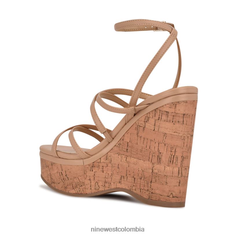 X0LV06846sandalias rachal con cuña Nine West