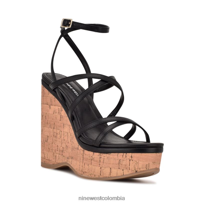 X0LV06849sandalias rachal con cuña Nine West