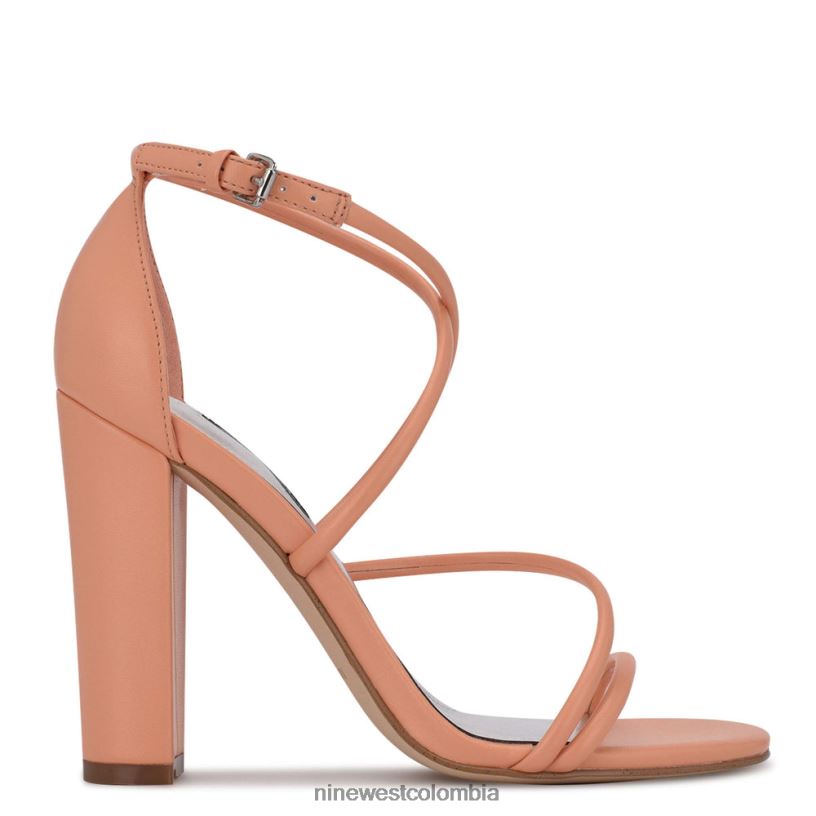 X0LV061045 crema sandalias de tacón maer Nine West