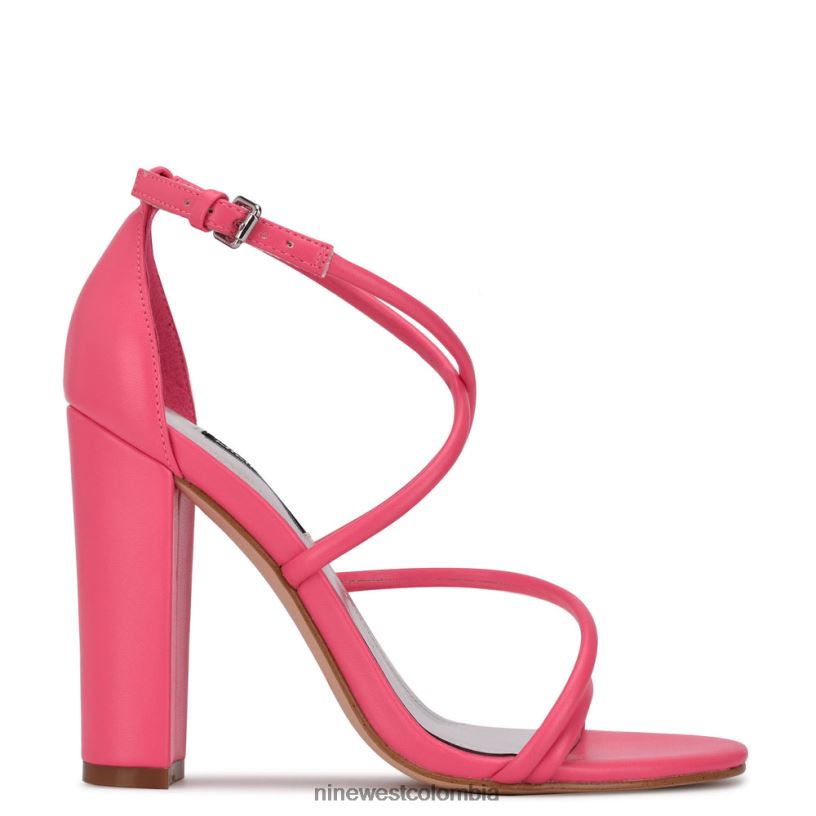 X0LV061051 guau rosa sandalias de tacón maer Nine West