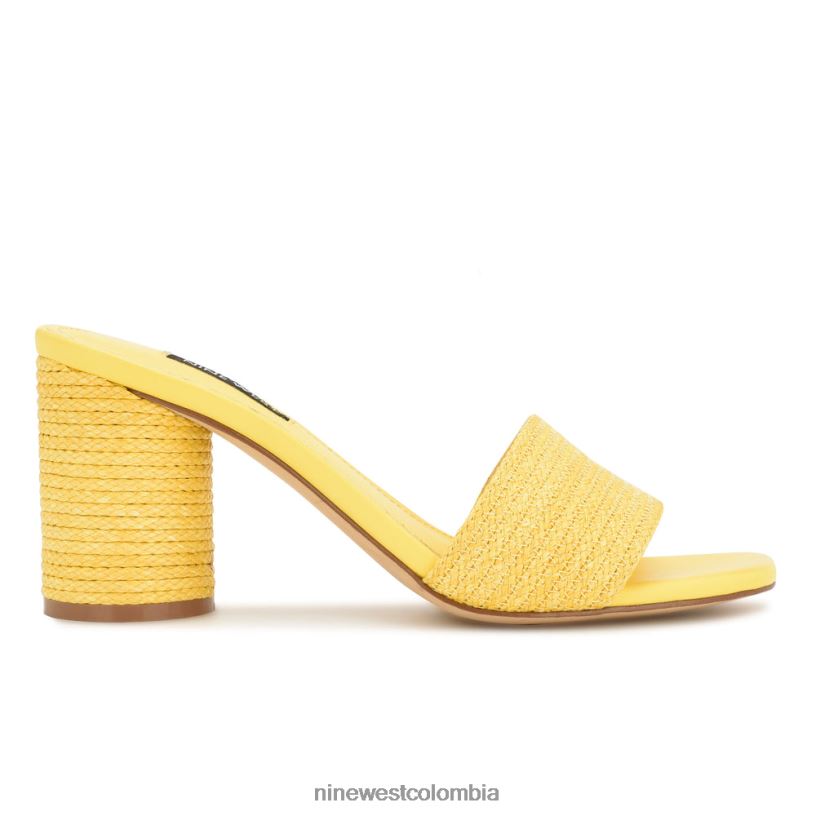 X0LV06140 amarillo sandalias de tacón mapeli Nine West