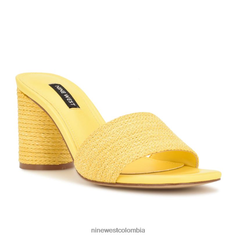 X0LV06140 amarillo sandalias de tacón mapeli Nine West