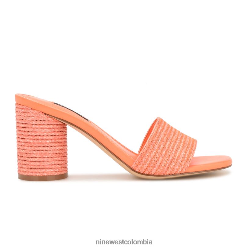 X0LV06141 naranja sandalias de tacón mapeli Nine West