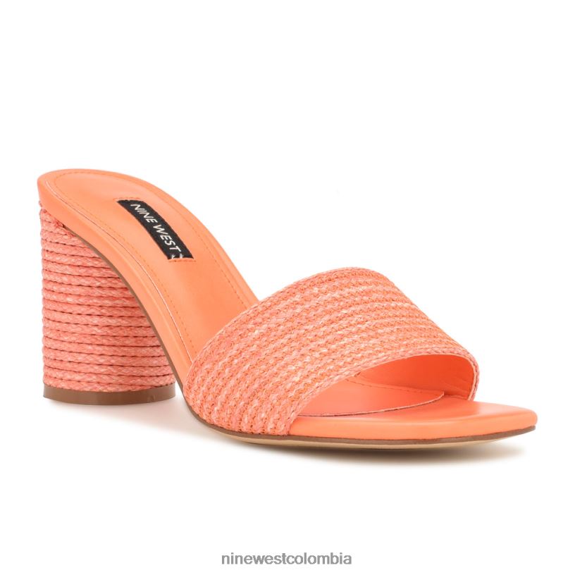 X0LV06141 naranja sandalias de tacón mapeli Nine West