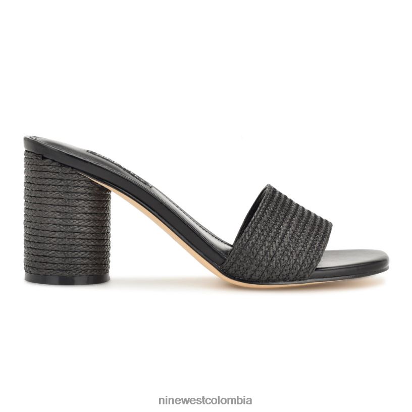 X0LV06143 negro sandalias de tacón mapeli Nine West