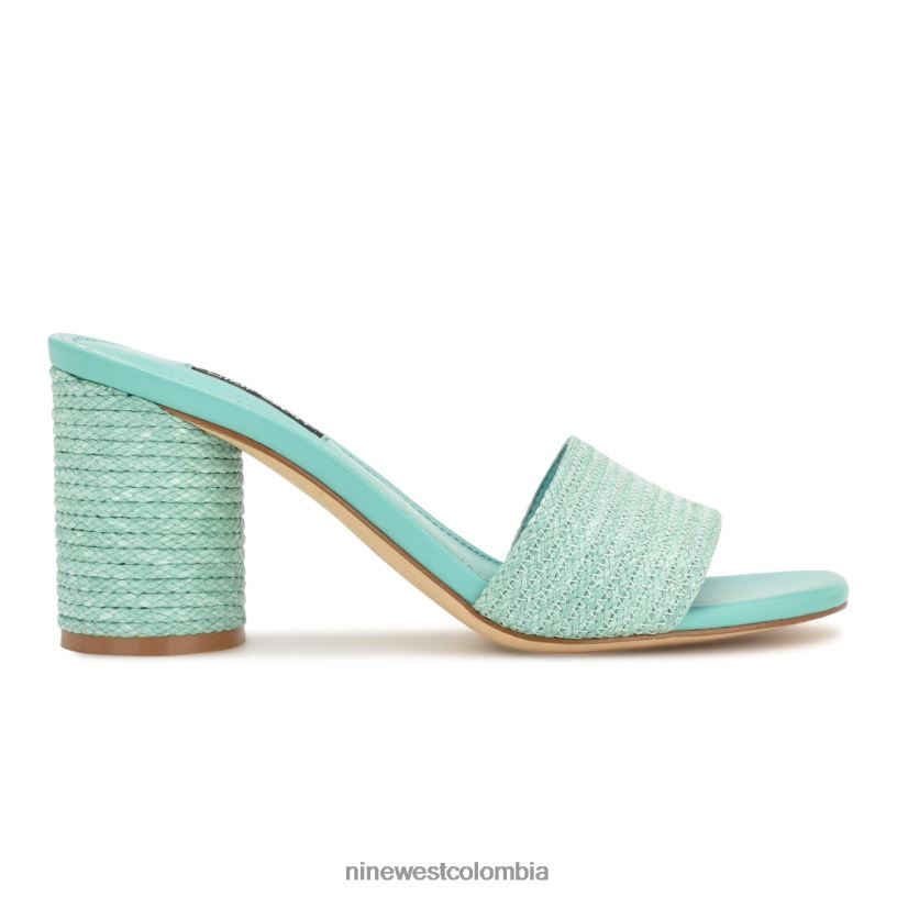 X0LV06144 turquesa sandalias de tacón mapeli Nine West