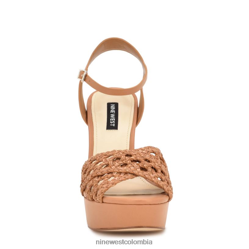 X0LV06154 medio natural sandalias grecia plataforma Nine West