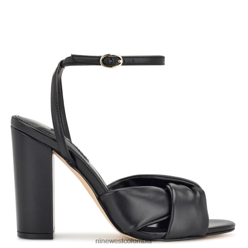 X0LV061755 negro sandalias de tacón larisa Nine West