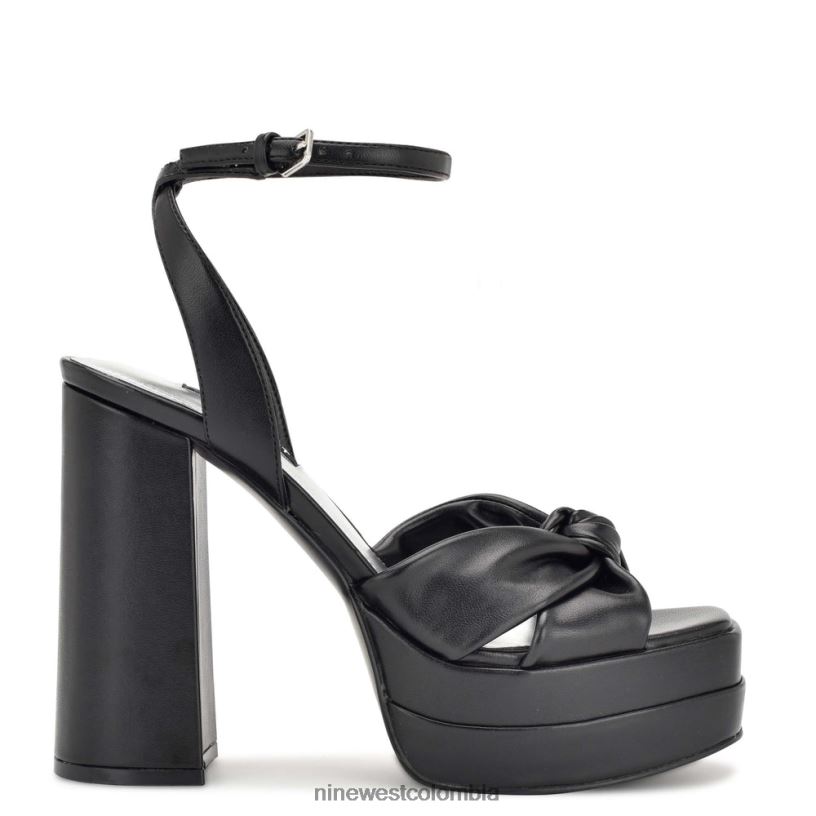 X0LV061774 negro sandalias con plataforma vívida Nine West