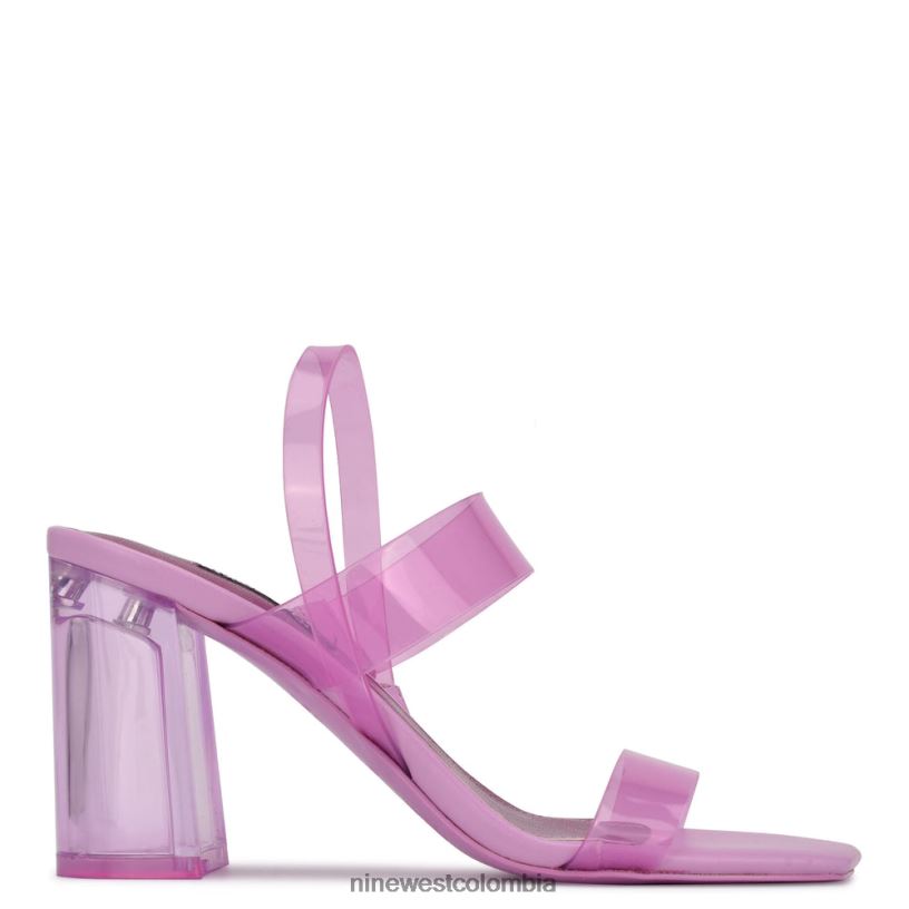 X0LV061953 rosa sandalias tacon tenia Nine West