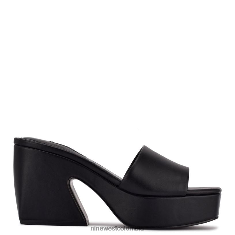 X0LV06208 negro sandalias oklee con plataforma Nine West