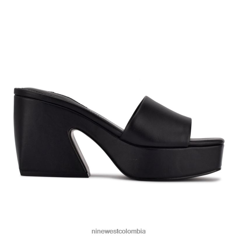 X0LV06208 negro sandalias oklee con plataforma Nine West