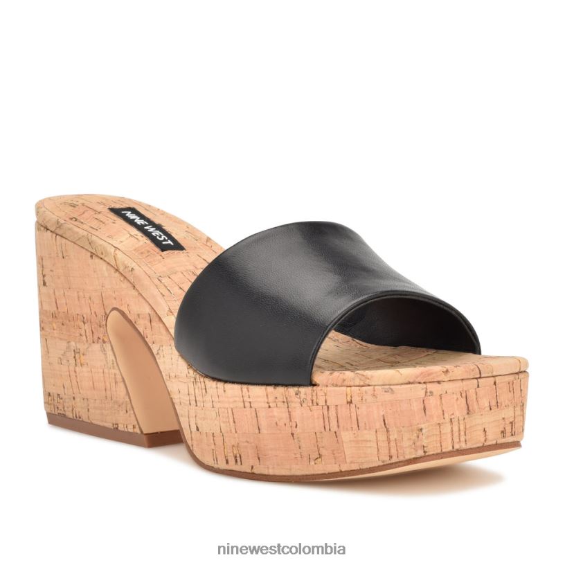 X0LV06208 negro sandalias oklee con plataforma Nine West