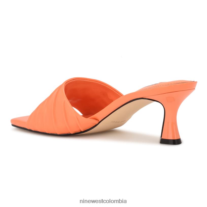 X0LV06260 naranja sandalias de tacón azala Nine West