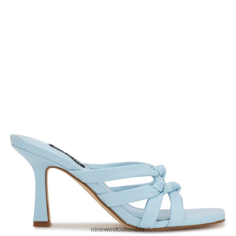 X0LV06264 cielo azul sandalias de tacón yeander Nine West