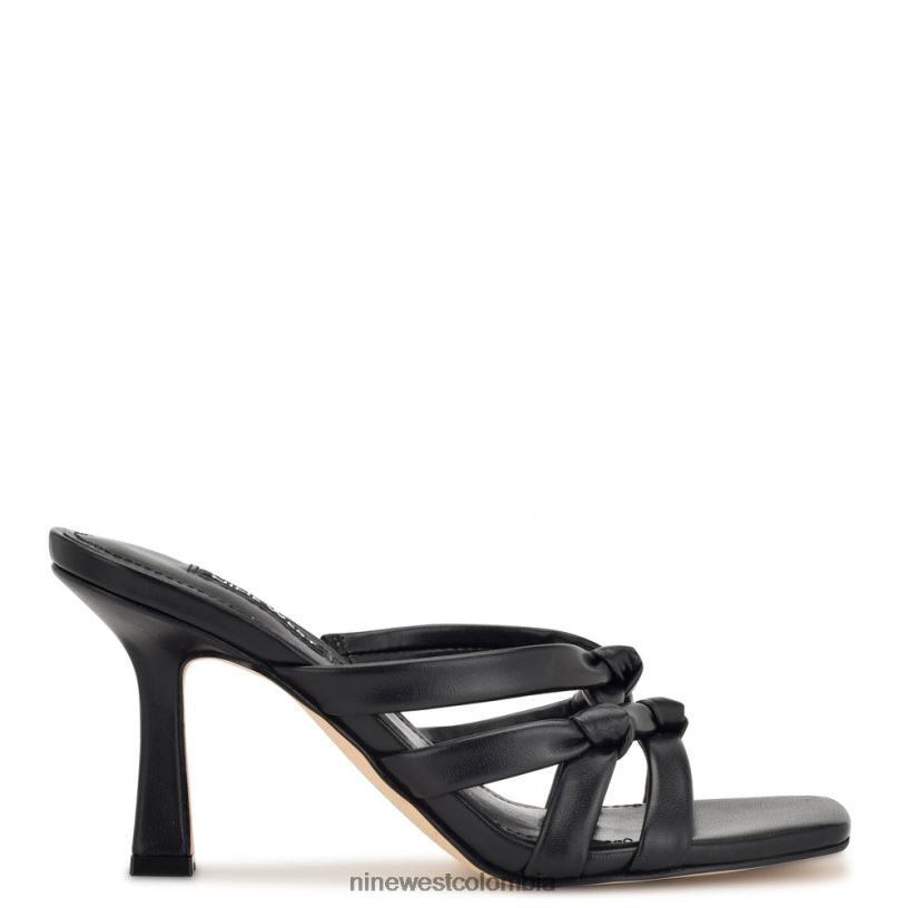 X0LV06267 negro sandalias de tacón yeander Nine West