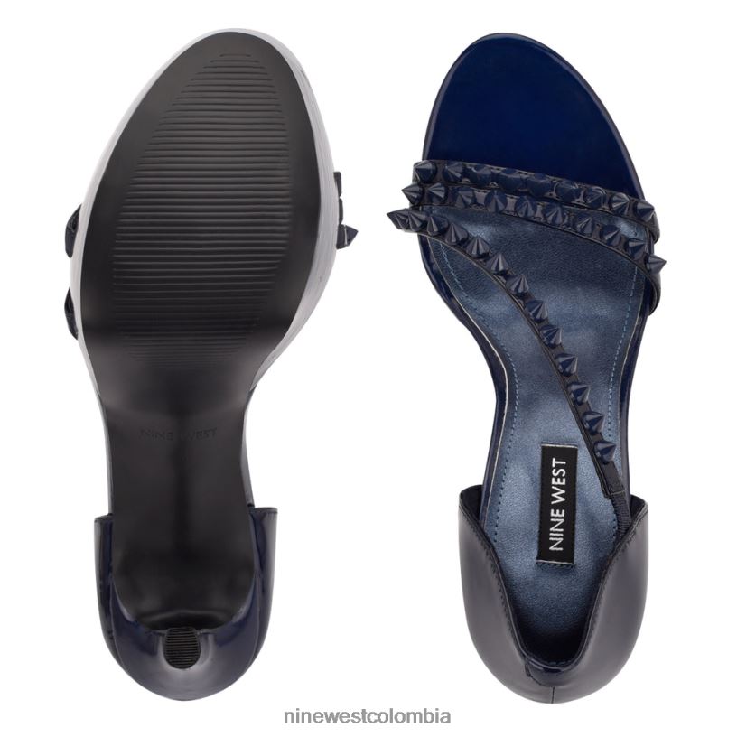 X0LV06384 azul oscuro sandalias plataforma fabla Nine West