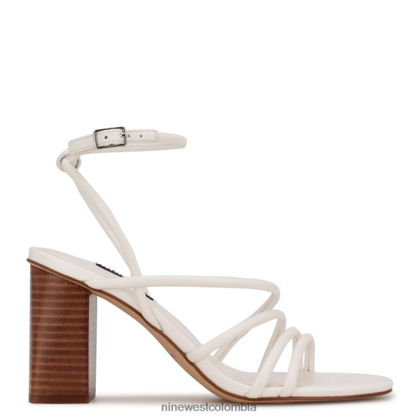 X0LV06512 blanco sandalias de tacón yeap Nine West