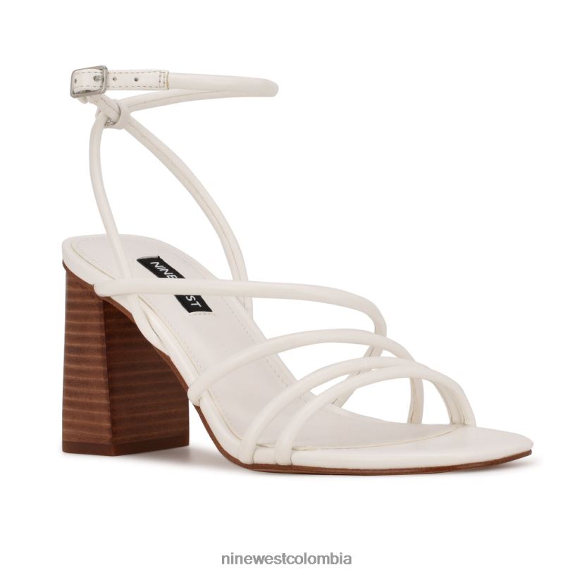 X0LV06512 blanco sandalias de tacón yeap Nine West