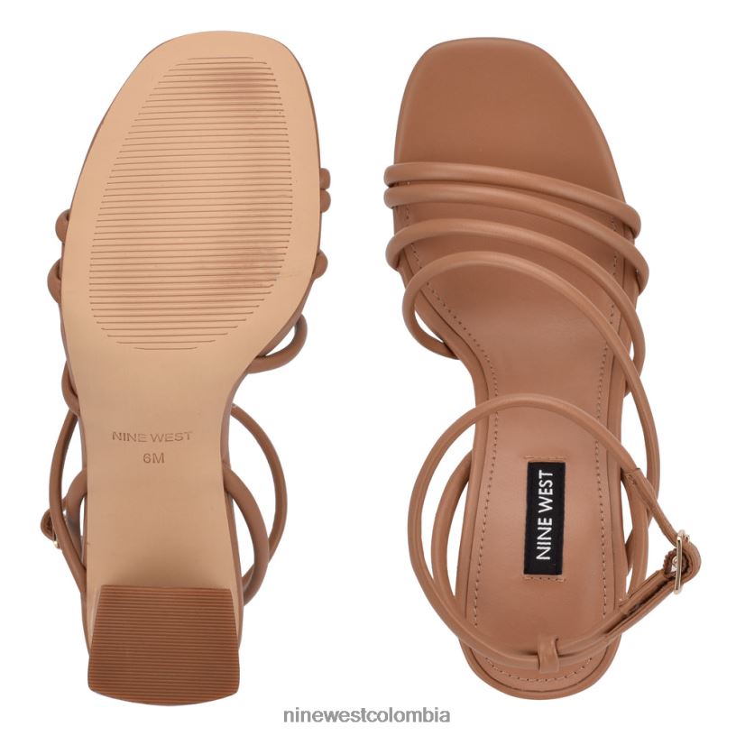 X0LV06513 natural sandalias de tacón yeap Nine West