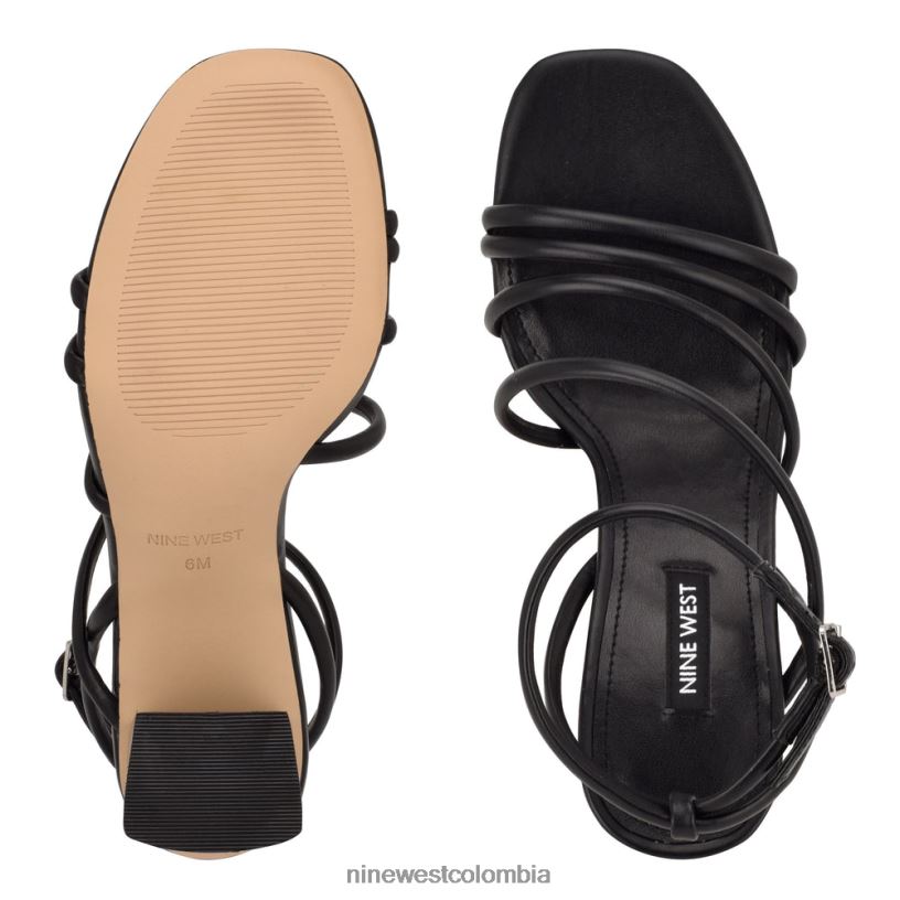 X0LV06516 negro sandalias de tacón yeap Nine West