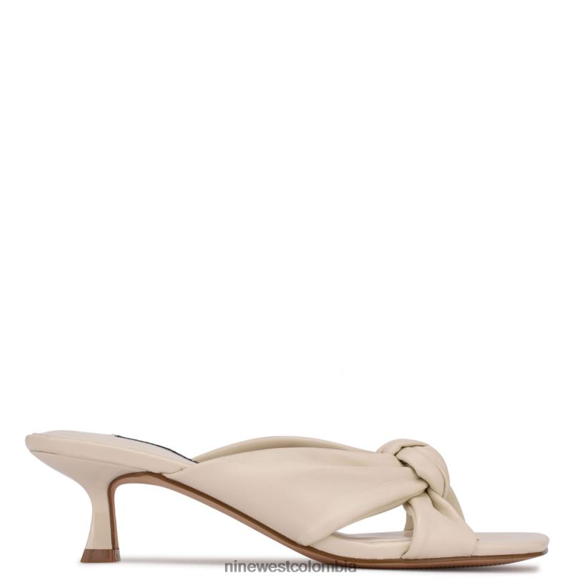 X0LV06532 crema elegante sandalias con tacón dipa Nine West