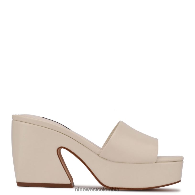 X0LV06601 crema elegante sandalias oklee con plataforma Nine West