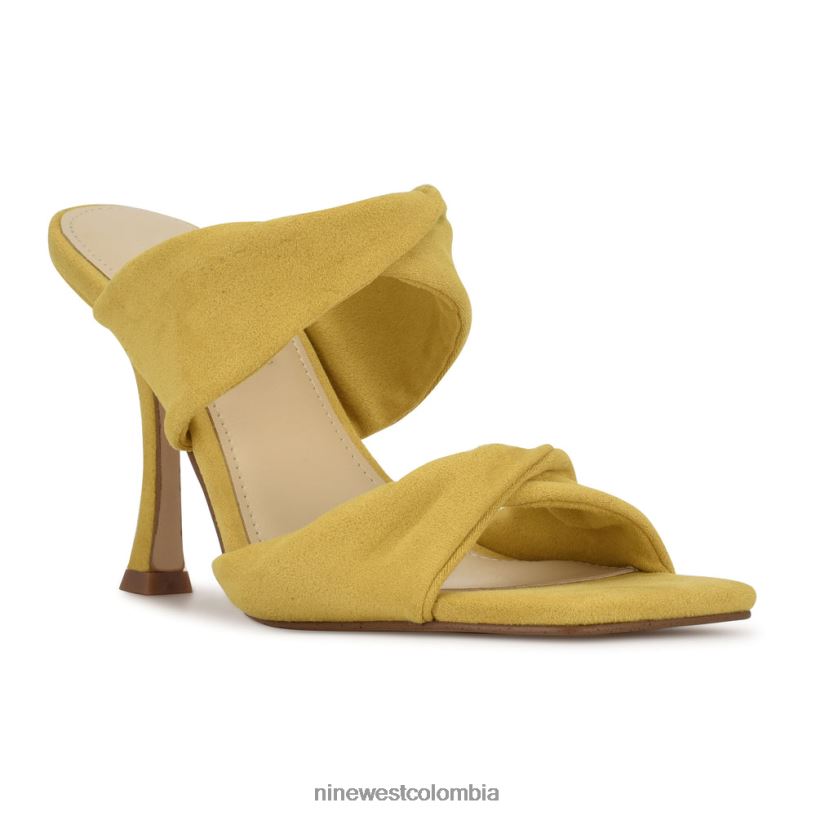 X0LV06629 amarillo sandalias de tacón seeya Nine West