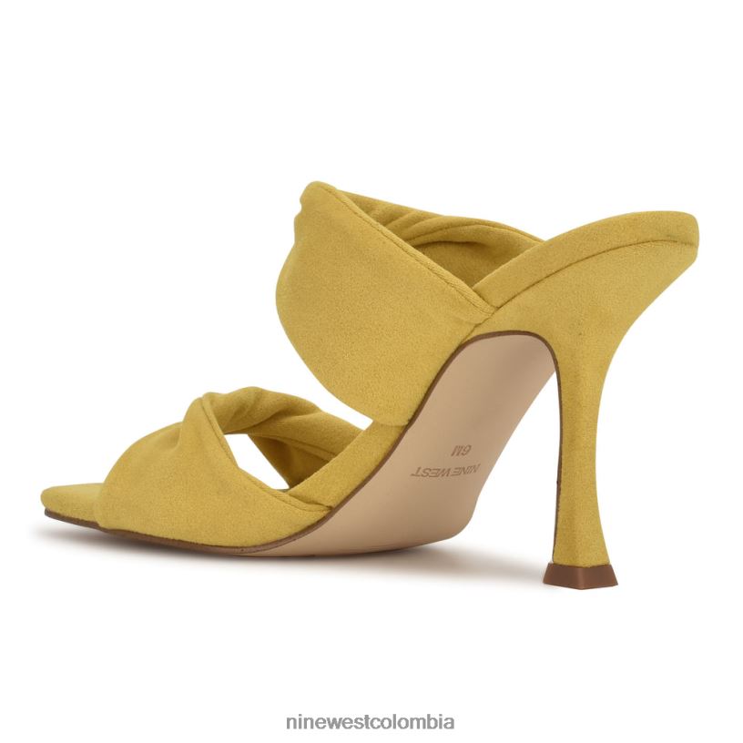 X0LV06629 amarillo sandalias de tacón seeya Nine West