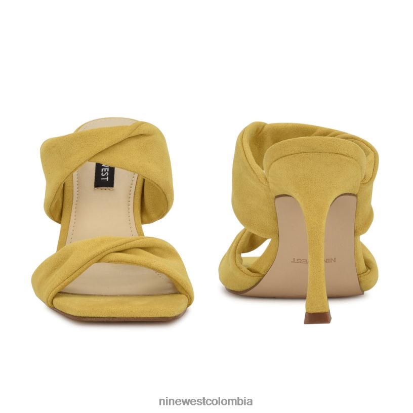 X0LV06629 amarillo sandalias de tacón seeya Nine West