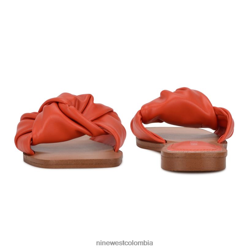 X0LV061016sandalias planas rosadas Nine West