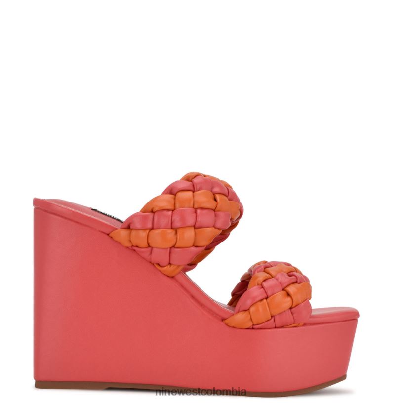 X0LV061053sandalias nessie con plataforma Nine West