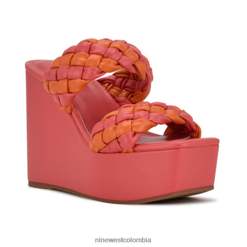 X0LV061053sandalias nessie con plataforma Nine West