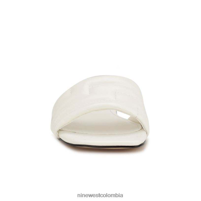 X0LV062088 blanco sandalias planas menqs Nine West