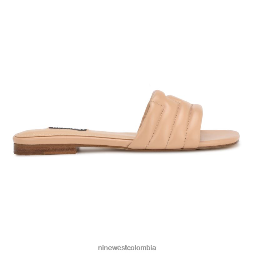 X0LV062089 Rosa claro sandalias planas menqs Nine West