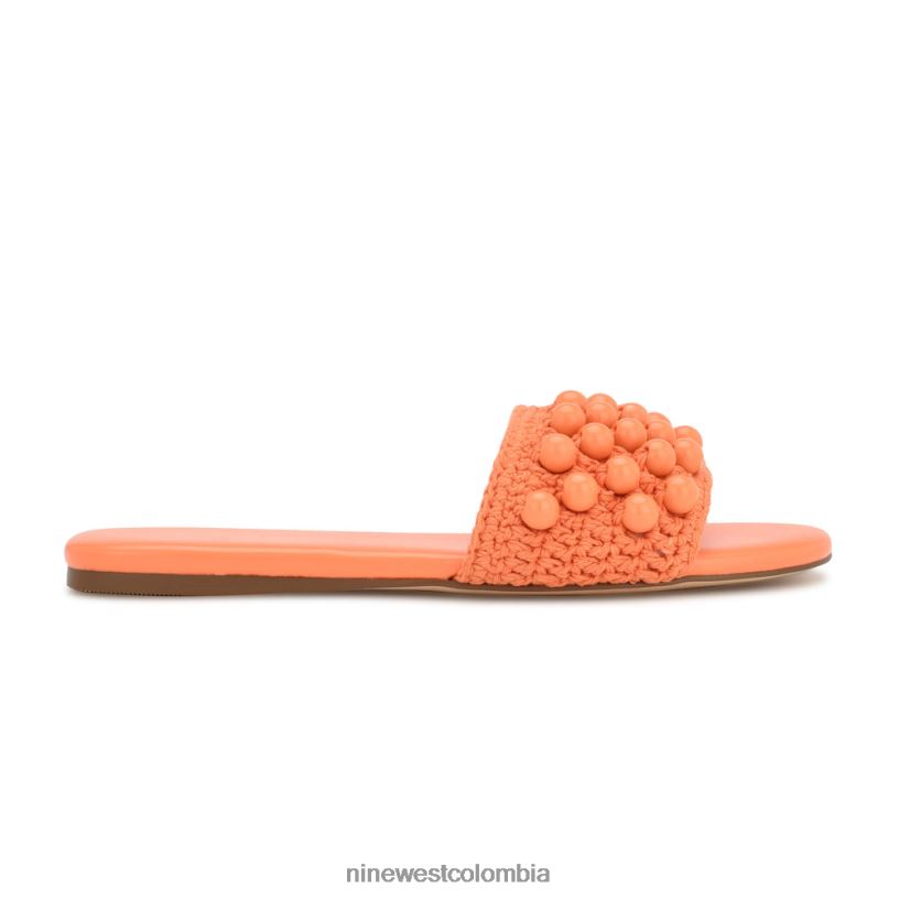 X0LV06643 naranja sandalias tejidas leelee Nine West