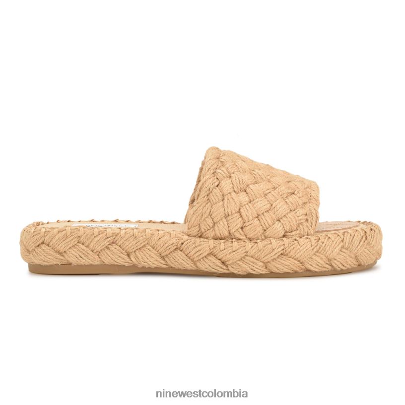 X0LV06655 natural sandalias Stef tejidas Nine West