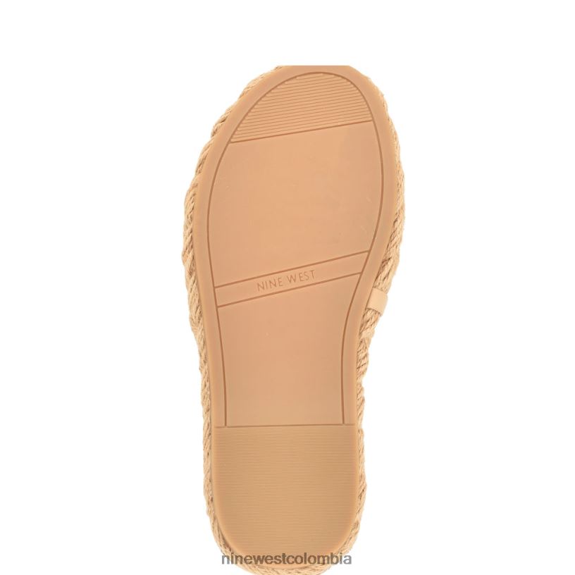 X0LV06655 natural sandalias Stef tejidas Nine West