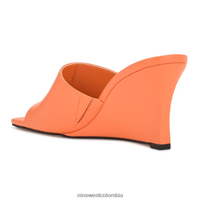 X0LV06682 naranja sandalias con cuña rovah Nine West