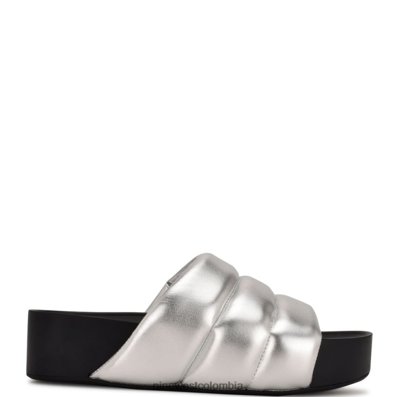 X0LV06717sandalias sants con plataforma Nine West