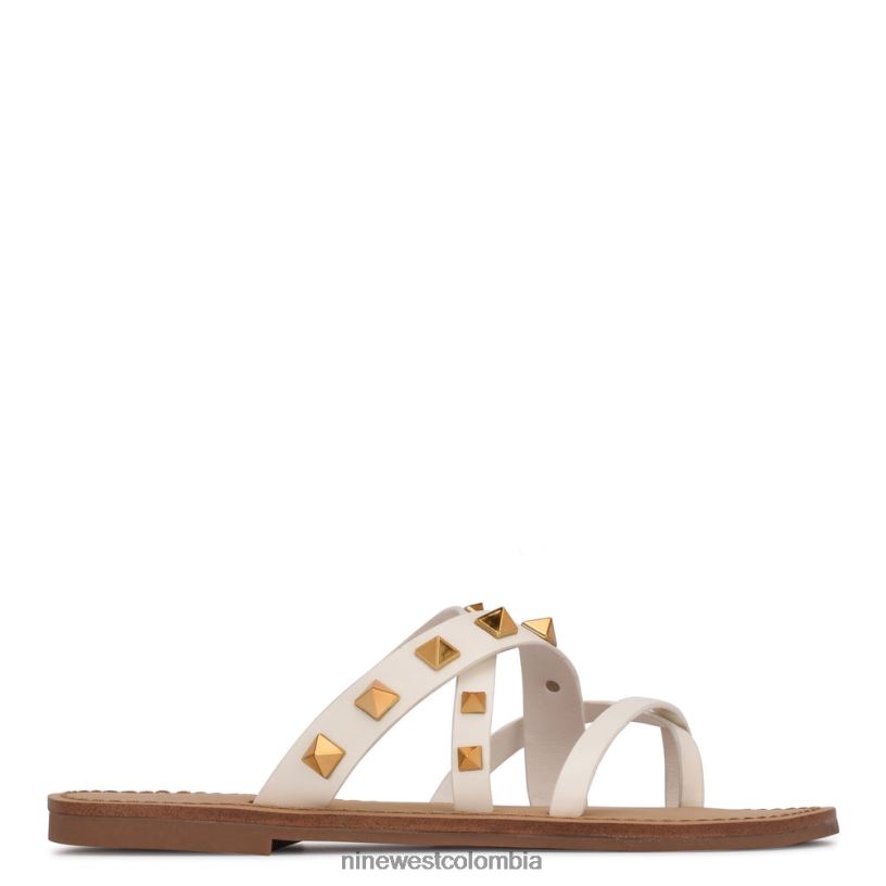 X0LV06100 blanco sandalias planas cerri Nine West