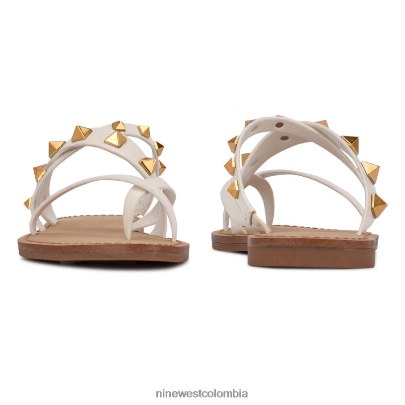 X0LV06100 blanco sandalias planas cerri Nine West