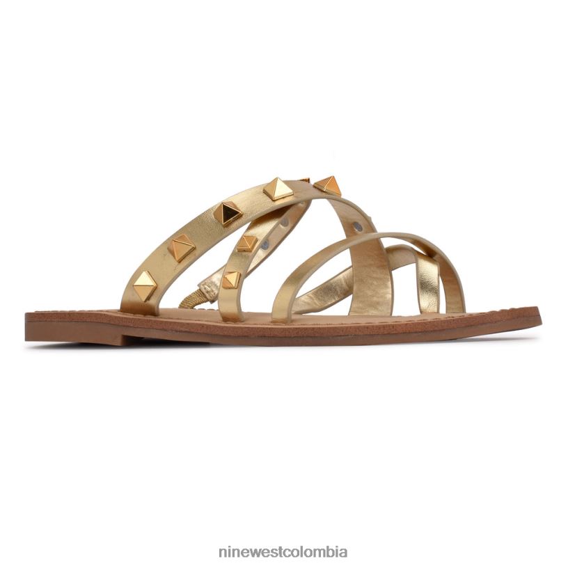 X0LV06101 platino sandalias planas cerri Nine West