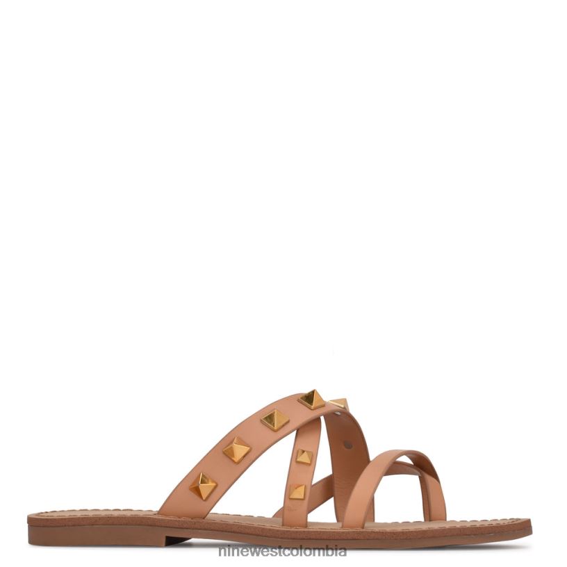 X0LV06102 natural sandalias planas cerri Nine West