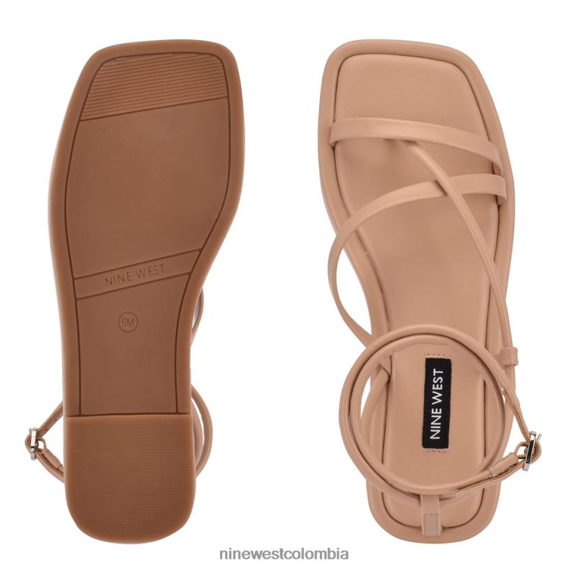 X0LV06119sandalias planas con tiras waren Nine West