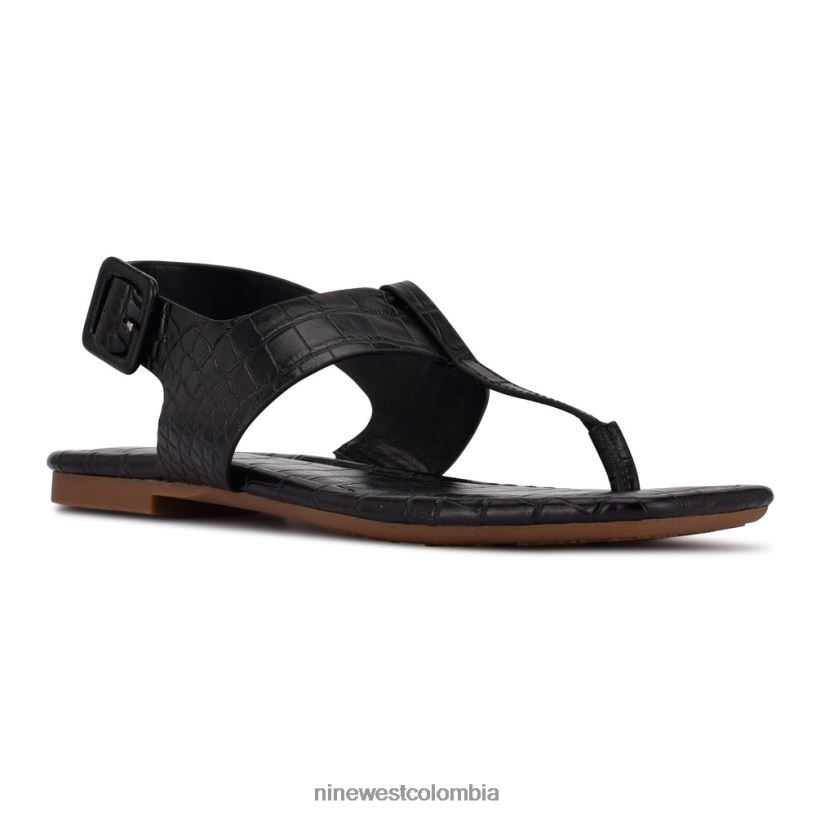 X0LV062247definir sandalias planas de dedo Nine West