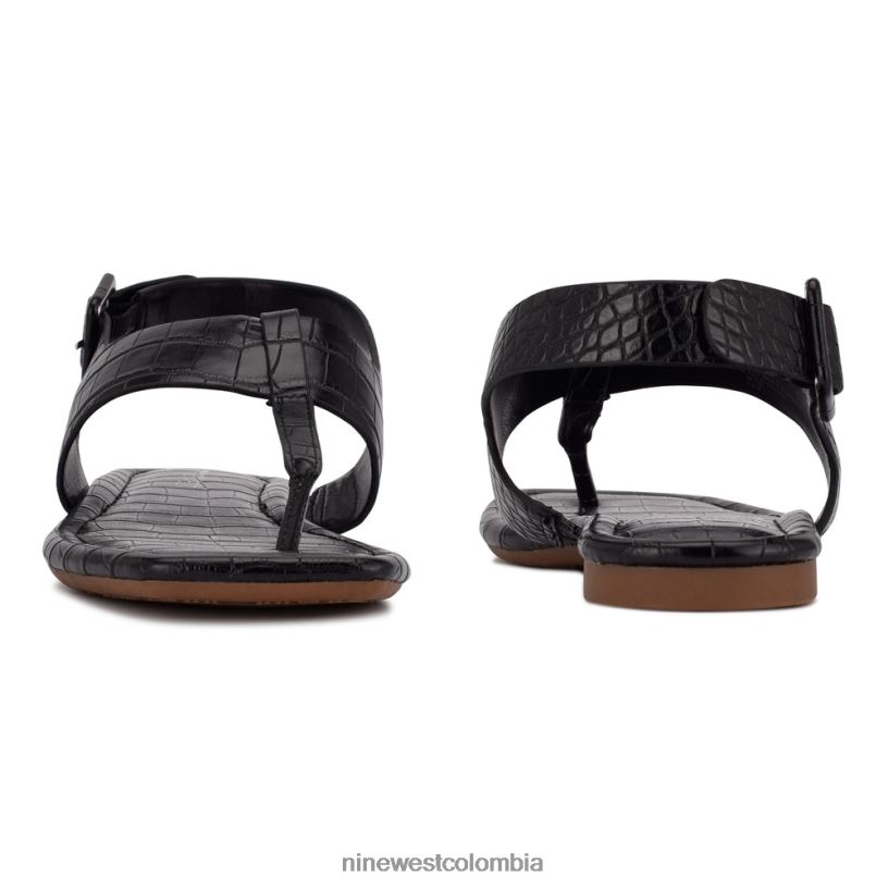 X0LV062247definir sandalias planas de dedo Nine West