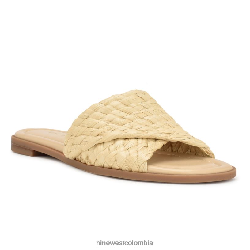 X0LV0649 natural sandalias planas havah Nine West