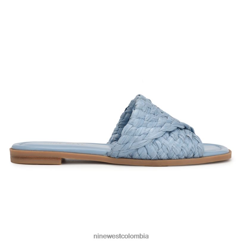 X0LV0650 niebla azul sandalias planas havah Nine West